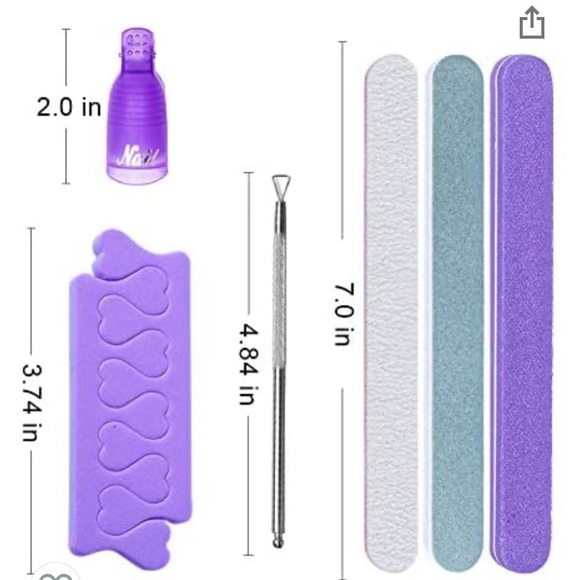 Brand new nail kits removing gel polish - Picture 2 of 6